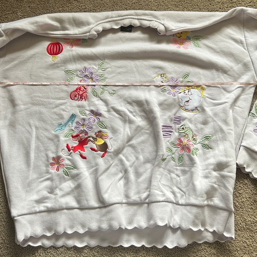 Disney Princess Sidekick Embroidered Sweatshirt - Picture 10 of 15